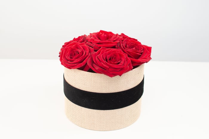 Valentine's Floral Box (Medium) image